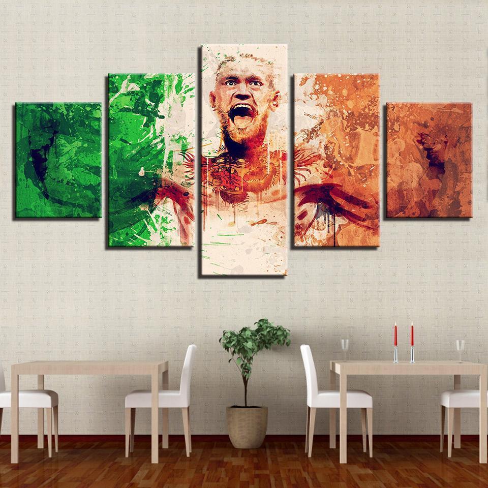The Unbeatable Conor Mcgregor – Famous Person Canvas Wall Art