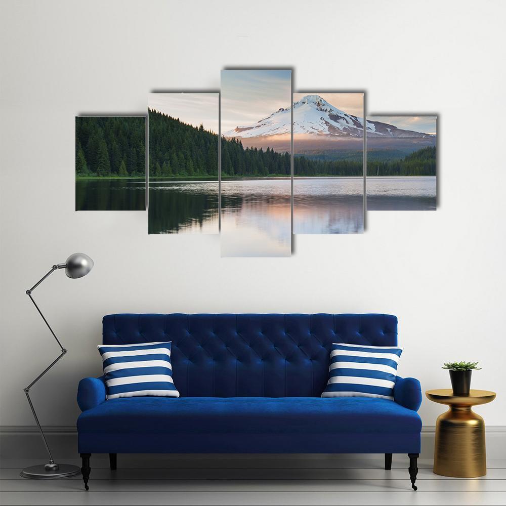 The Volcano Mountain Mt Hood – Nature Canvas Wall Art