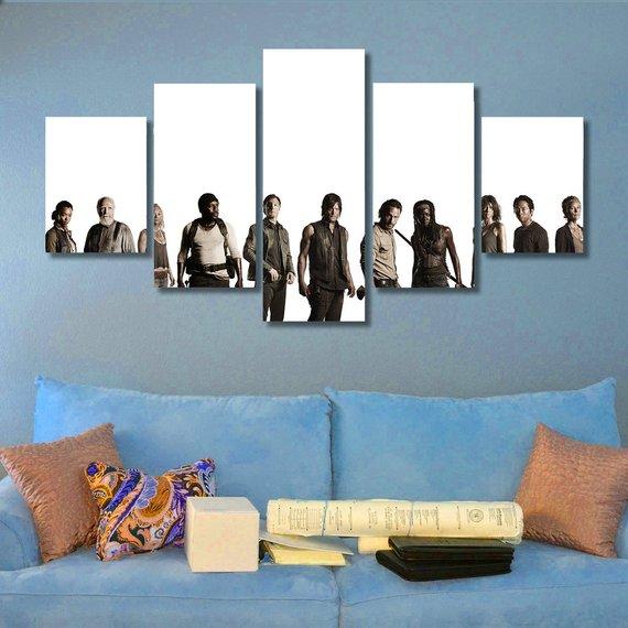 The Walking Dead 02 – Movie Canvas Wall Art