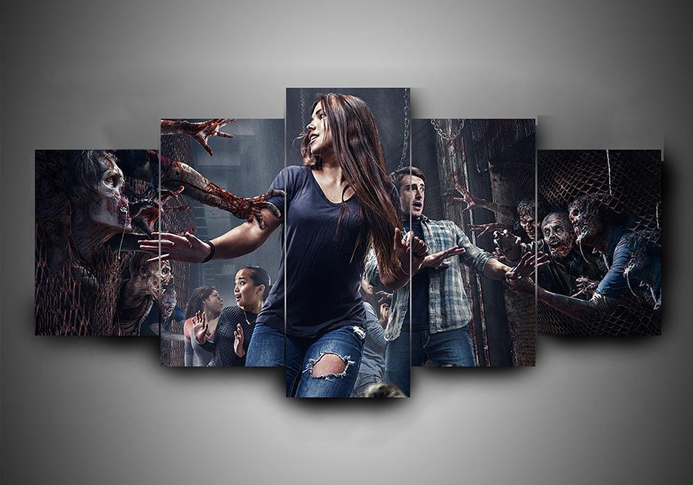 The Walking Dead Music Canvas Wall Art