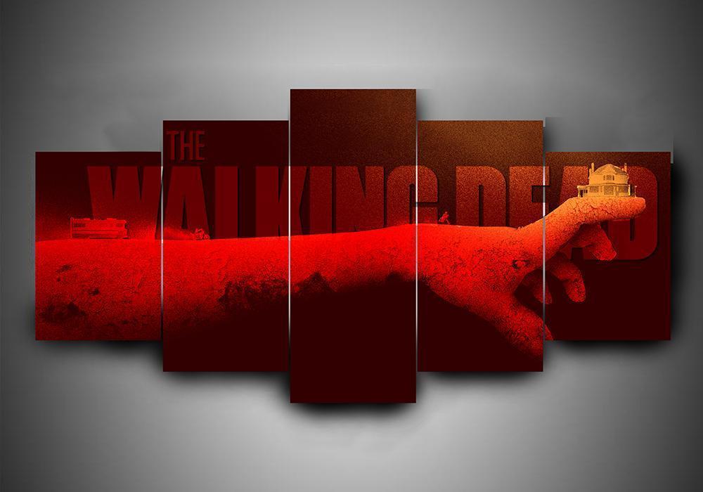 The Walking Dead Canvas Wall Art
