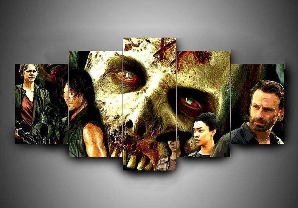 The Walking Dead 5 – Music Canvas Wall Art