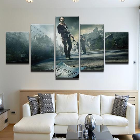 The Walking Dead – Movie Canvas Wall Art
