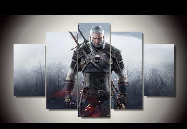 The Witcher 3 – Gaming Canvas Wall Art