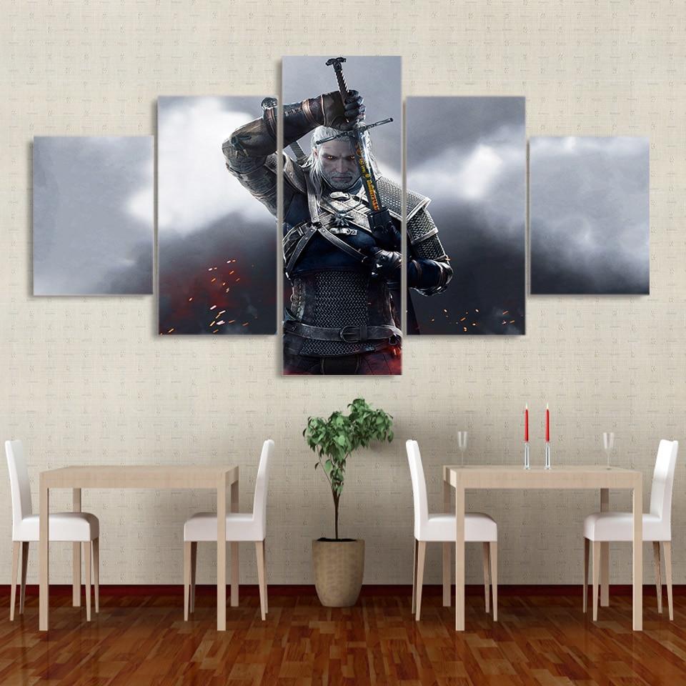 The Witcher 3 Sword Of Destiny – Gaming Canvas Wall Art
