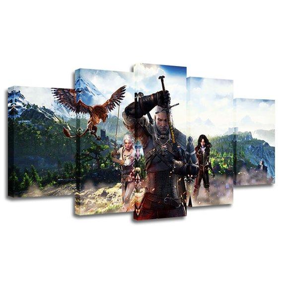 The Witcher 3: Wild Hunt 1 – Gaming Canvas Wall Art