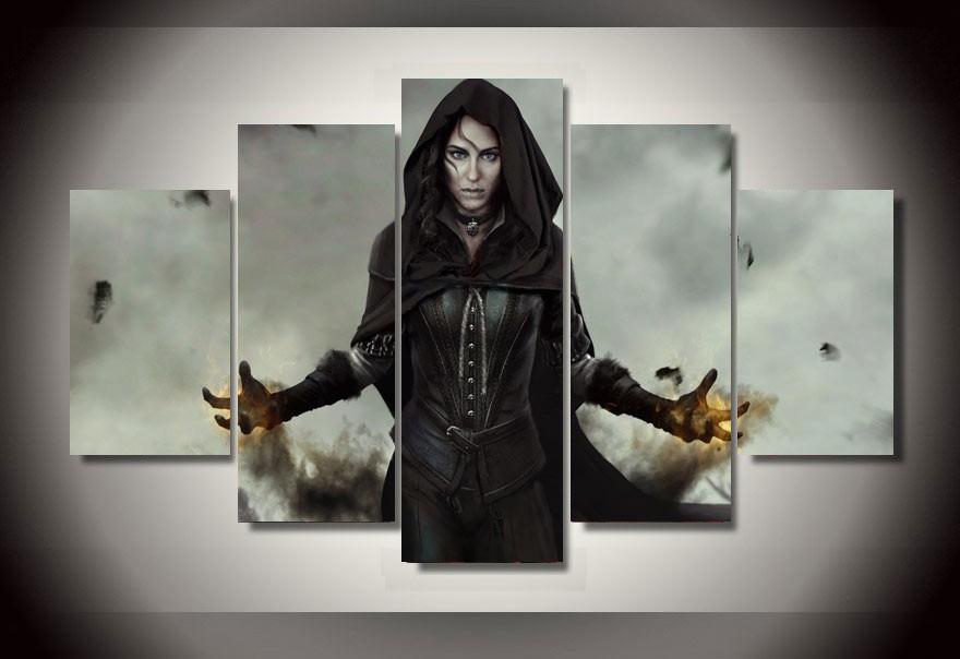 The Witcher 3: Yennefer – Movie Canvas Wall Art