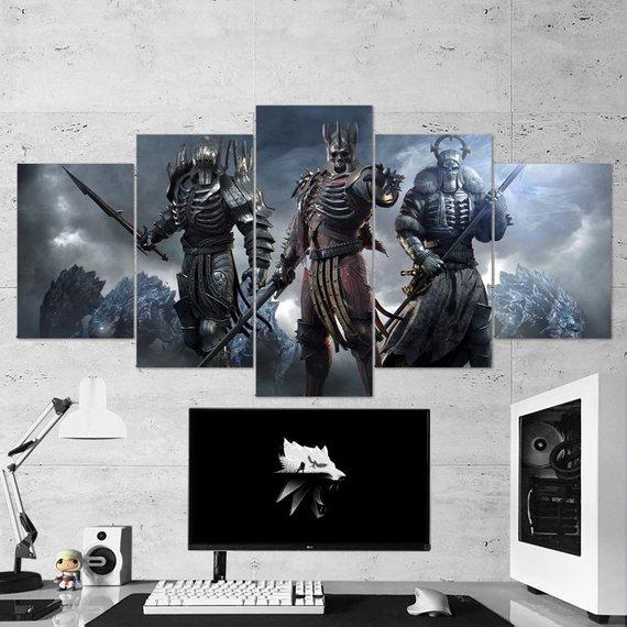 The Witcher Wild Hunt Generals 09 – Gaming Canvas Wall Art