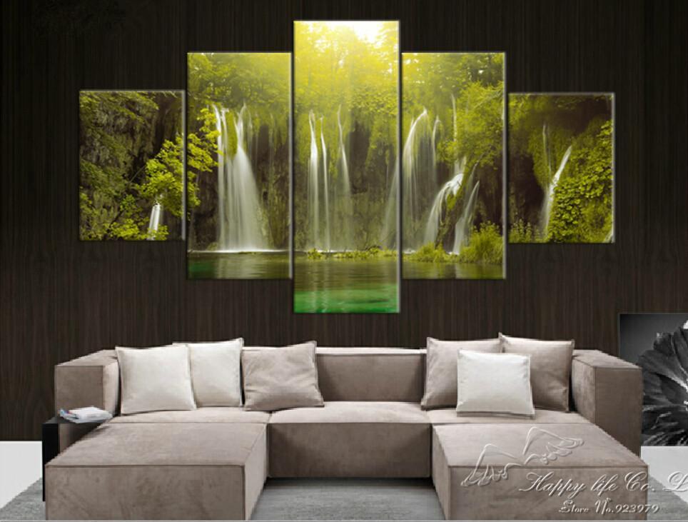 The Zen Of Waterfall – Nature Canvas Wall Art