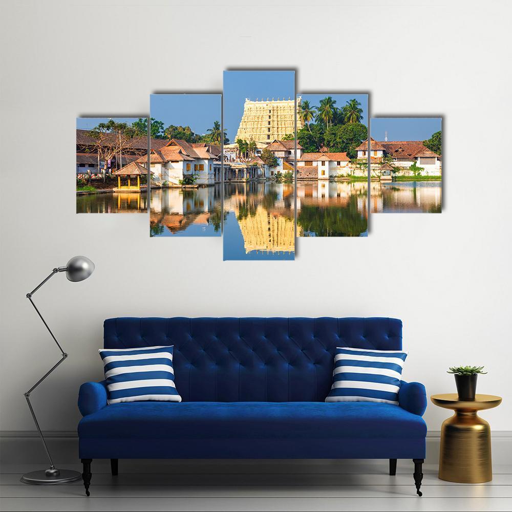 Thiruvananthapuram Temple In India – Nature Canvas Wall Art