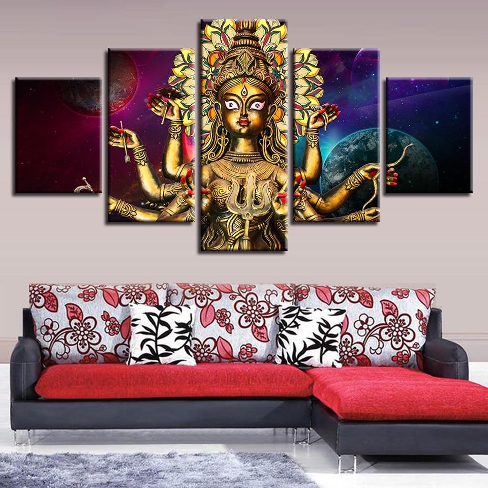 Thousand-Hand Kwan-Yin 1 – Religion Canvas Wall Art