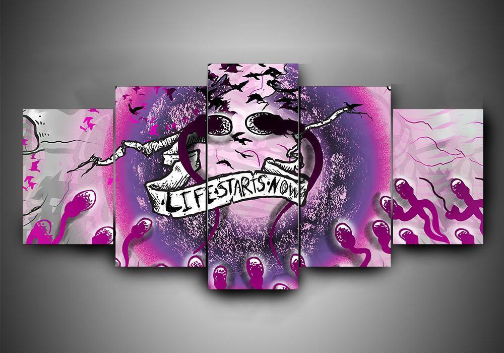 Three Days Grace 3 – Music Canvas Wall Art