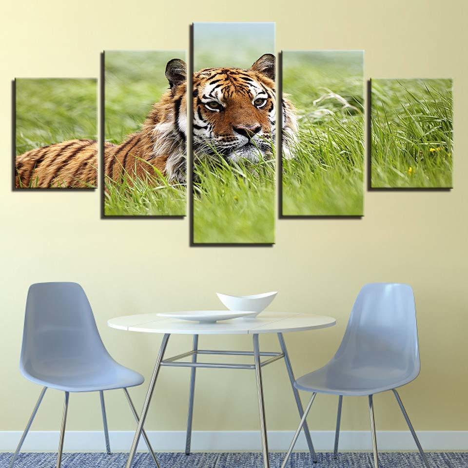 Tiger 10 – Animal Canvas Wall Art