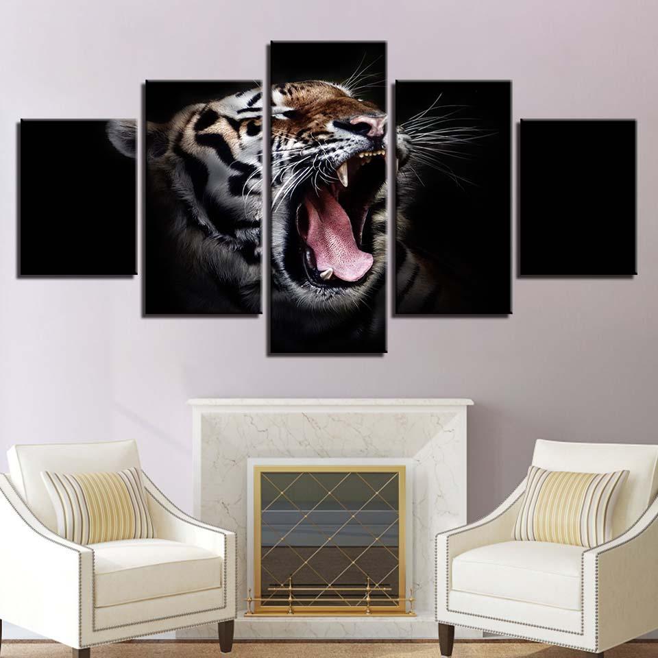 Tiger 2 – Animal Canvas Wall Art