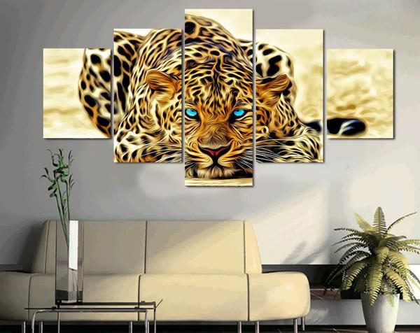 Tiger 33 – Animal Canvas Wall Art