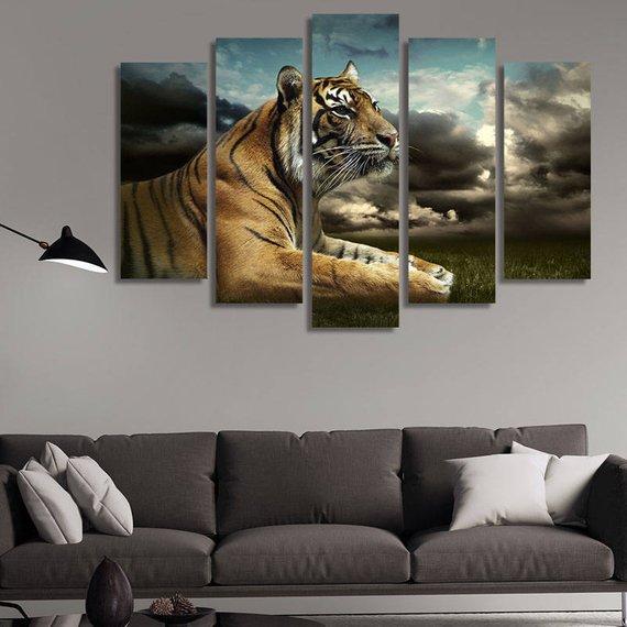 Tiger Ag – Animal Canvas Wall Art