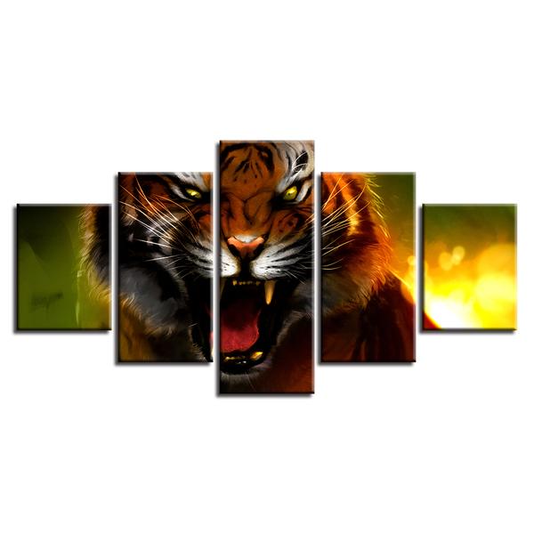 Tiger – Animal Canvas Wall Art
