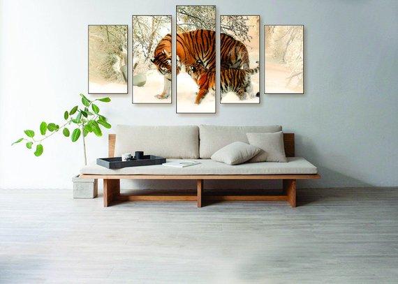 Tiger Cub 1 – Animal Canvas Wall Art