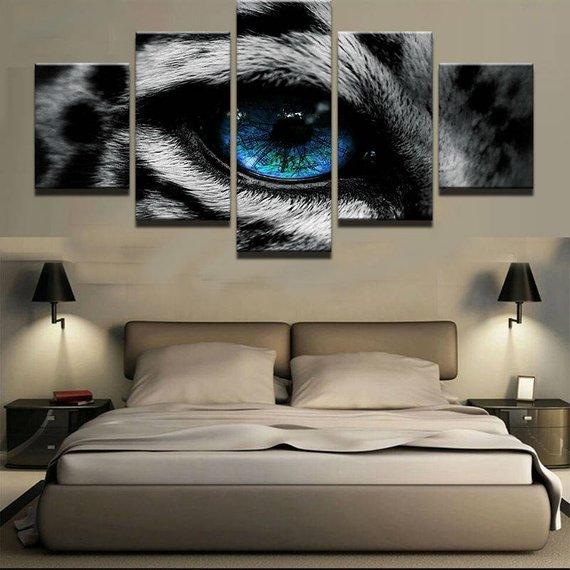 Tiger Eye 3 – Animal Canvas Wall Art