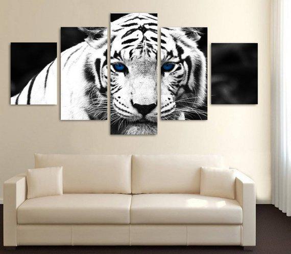 Tiger Large 2 – Animal Canvas Wall Art