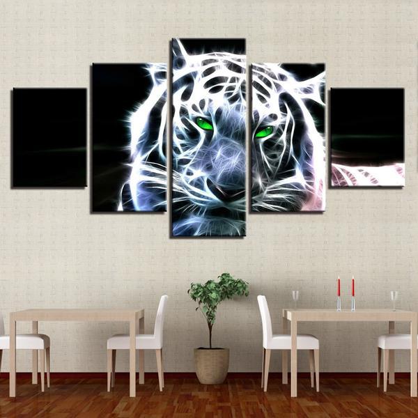 Tiger Leopard – Animal Canvas Wall Art