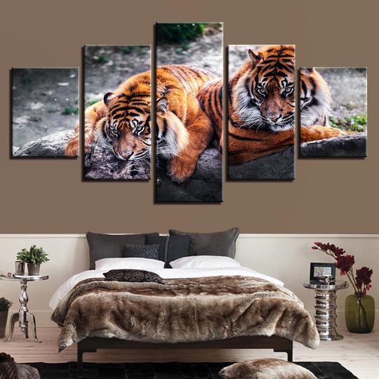 Tigers – Animal Canvas Wall Art