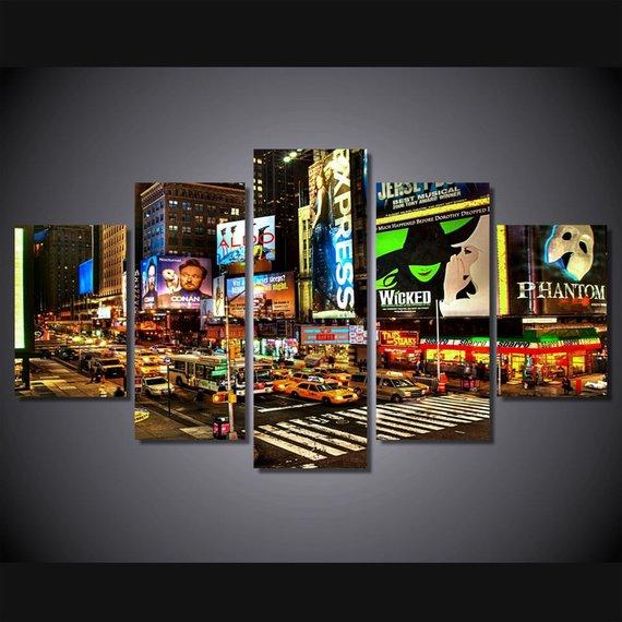 Times Square – Nature Canvas Wall Art