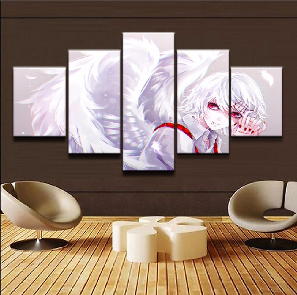 Tokyo Ghoul 16 – Cartoon Canvas Wall Art