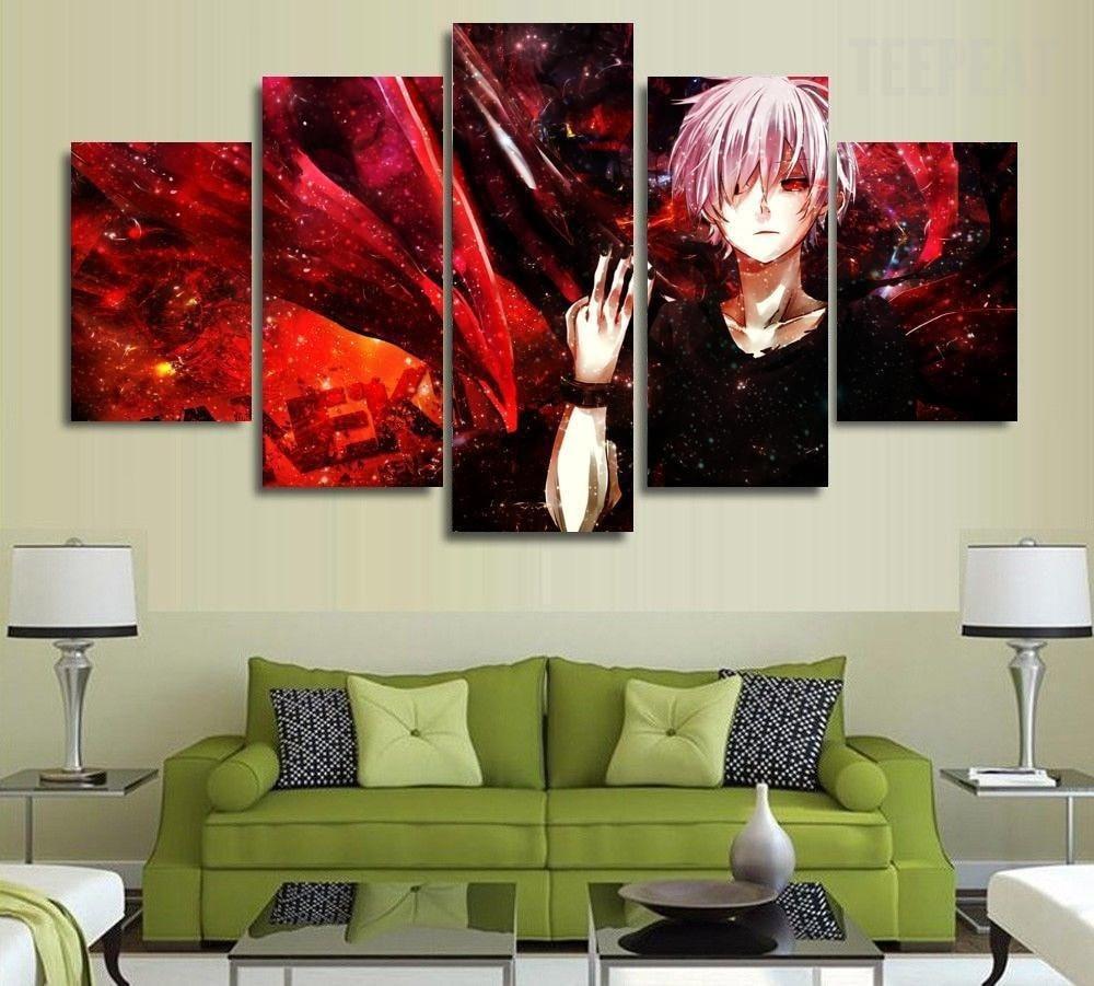 Tokyo Ghoul Ken Kaneki – Anime Canvas Wall Art