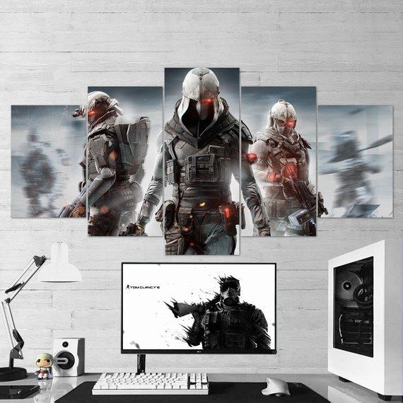 Tom Clancys Ghost Recon Phantoms 13 – Gaming Canvas Wall Art