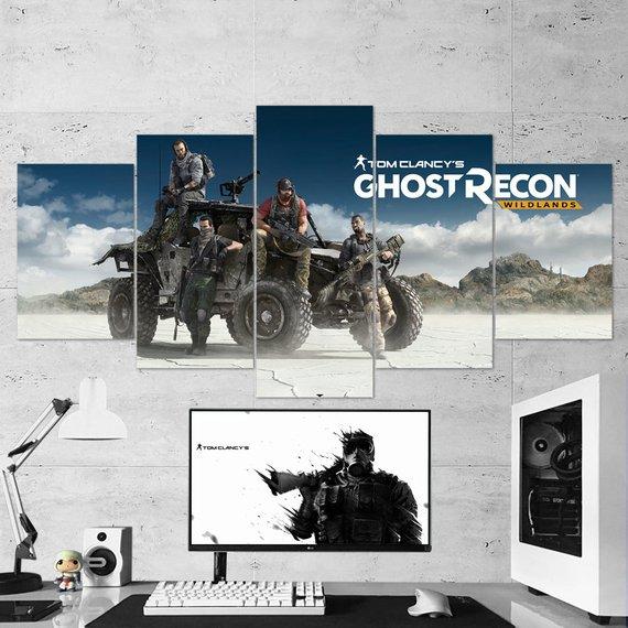 Tom Clancys Ghost Recon Wildlands 10- Gaming Canvas Wall Art