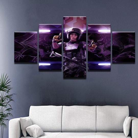 Tom Clancy’S Rainbow Six Siege 1 – Gaming Canvas Wall Art