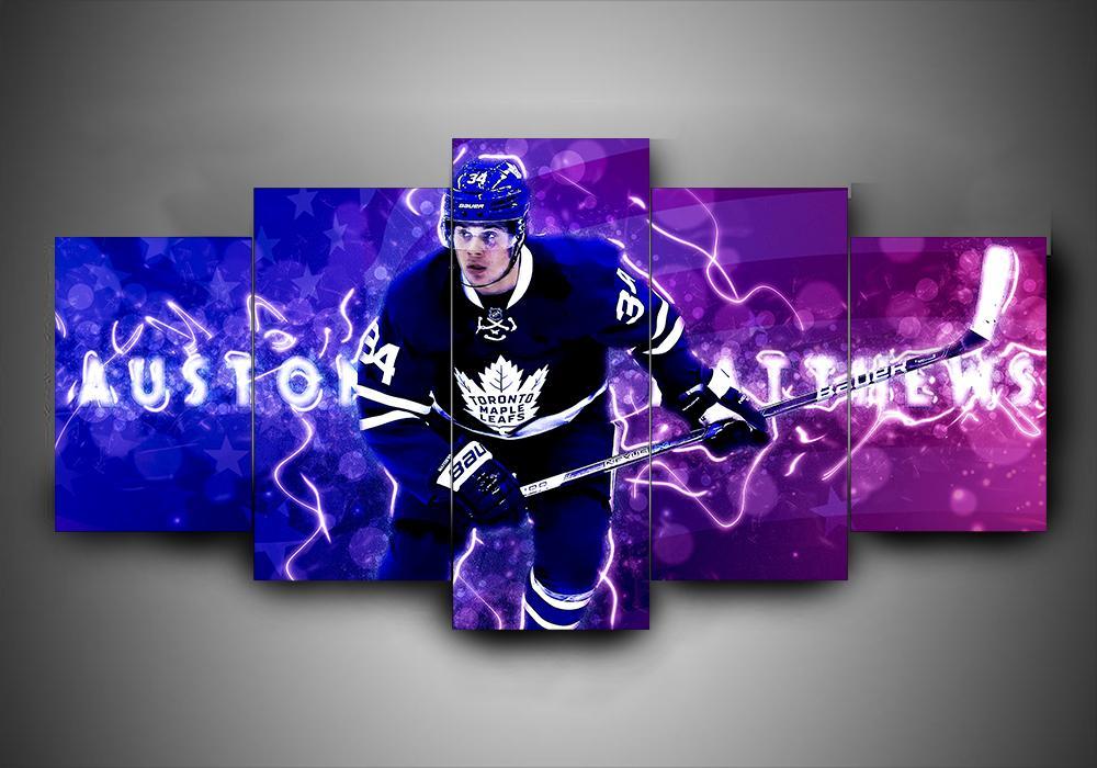 Toronto Maple Leafs – Auston Matthews – Sport Canvas Wall Art