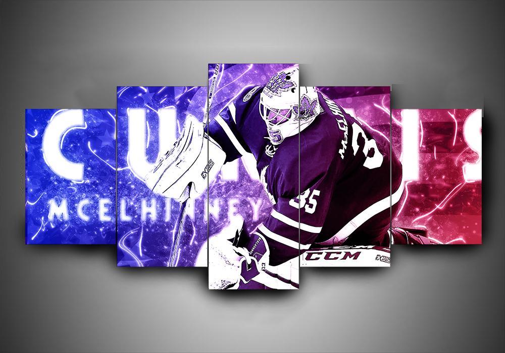 Toronto Maple Leafs – Curtis Mcelhinney – Sport Canvas Wall Art
