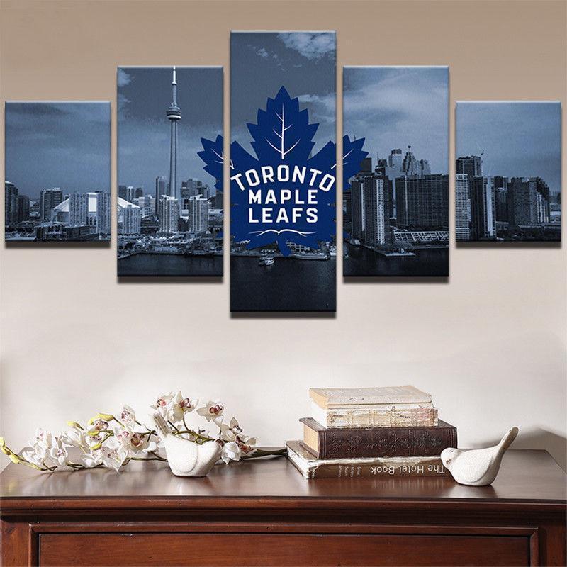 Toronto Maple Leafs Logo Sport – Canvas Wall Art