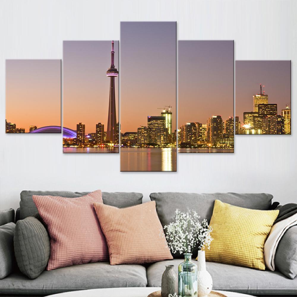 Toronto View – Nature Canvas Wall Art