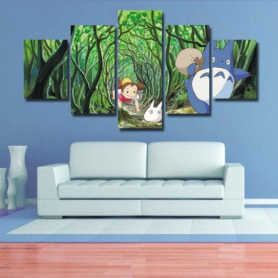 Totoro 02 – Anime Canvas Wall Art