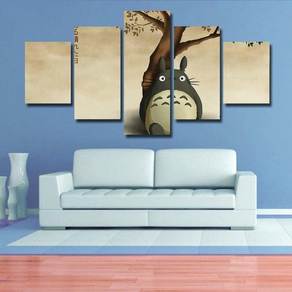 Totoro 03 – Anime Canvas Wall Art