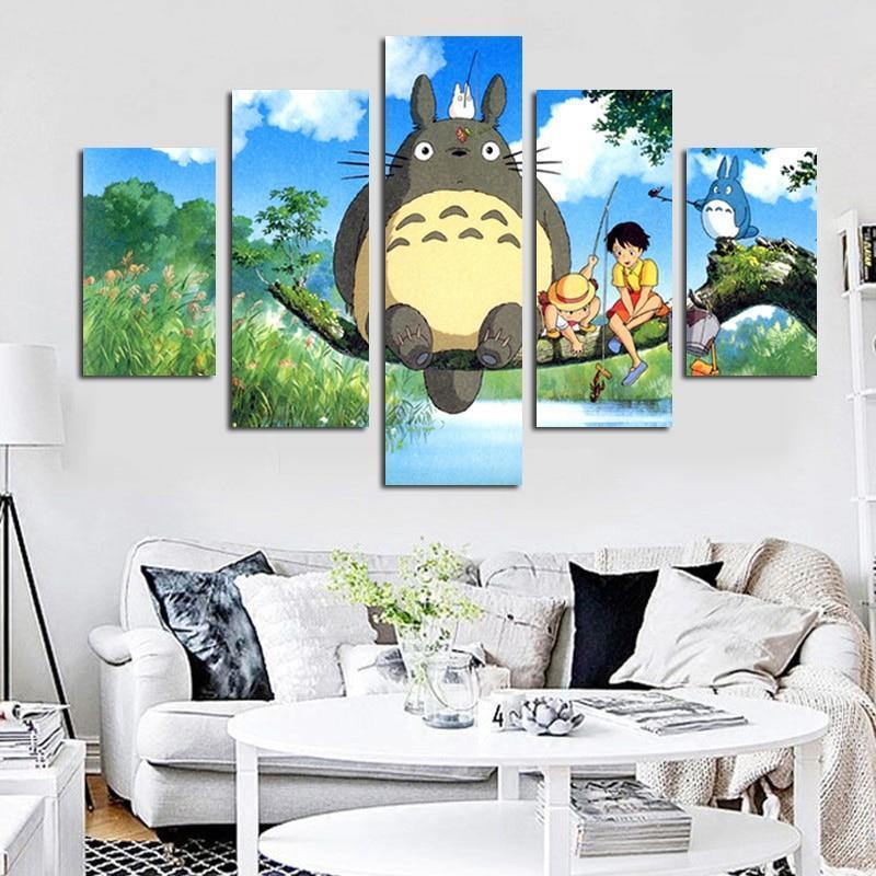 Totoro Anime – Canvas Wall Art