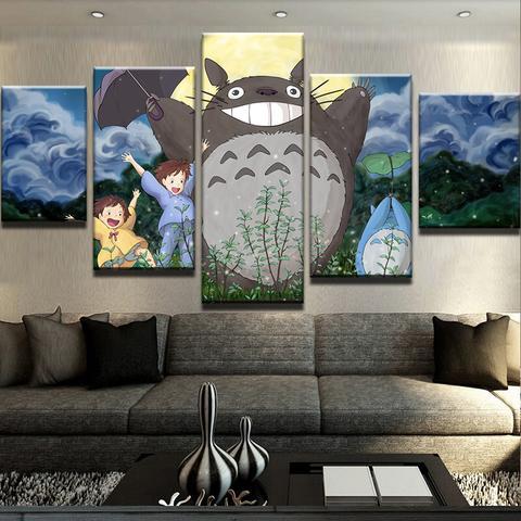 Totoro – Cartoon Canvas Wall Art