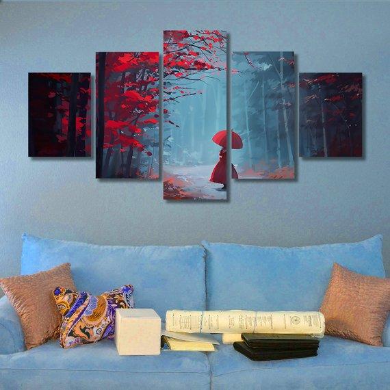 Touhou – Abstract Canvas Wall Art