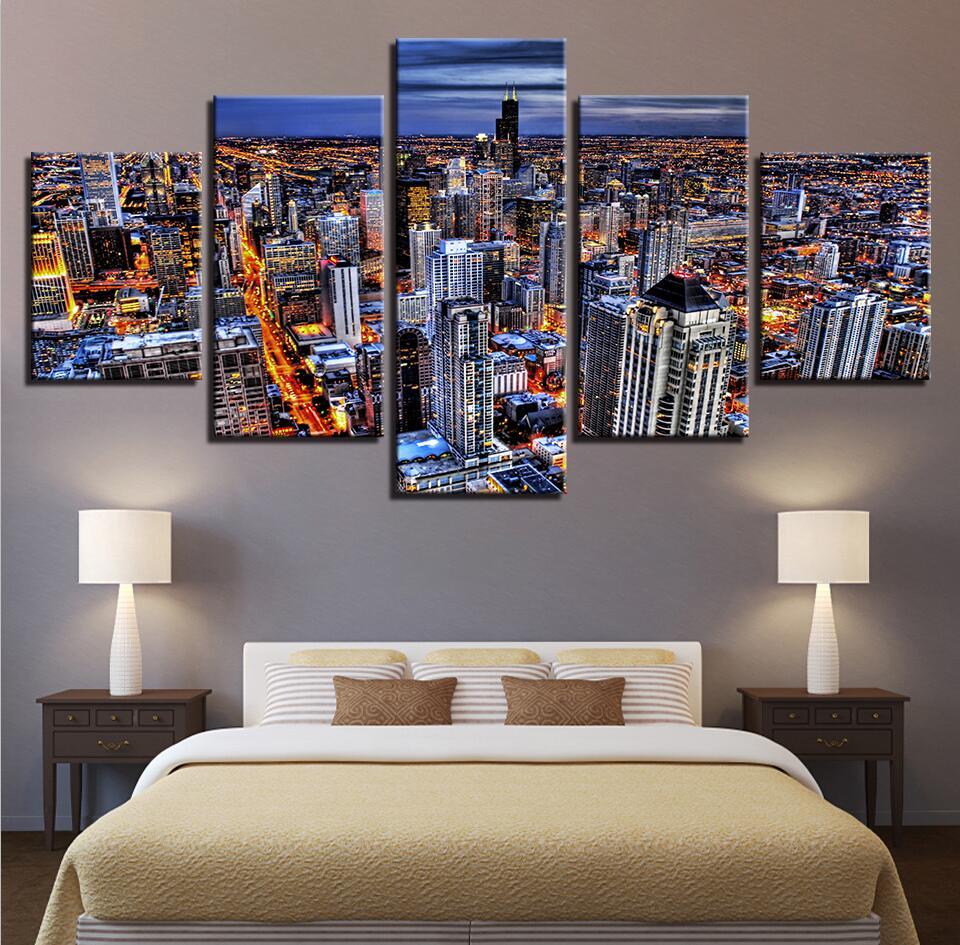 Tower Building 1 – Nature Canvas Wall Art