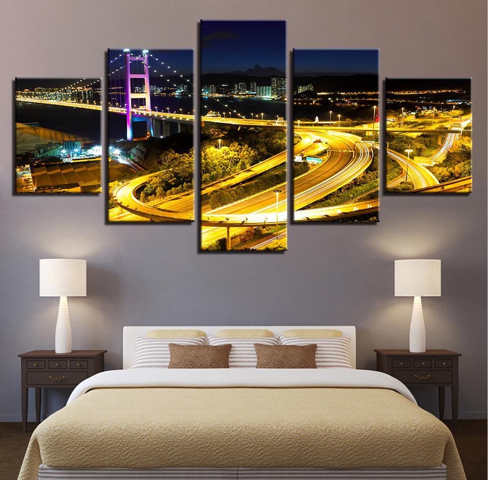 Tower Building 3 – Nature Canvas Wall Art