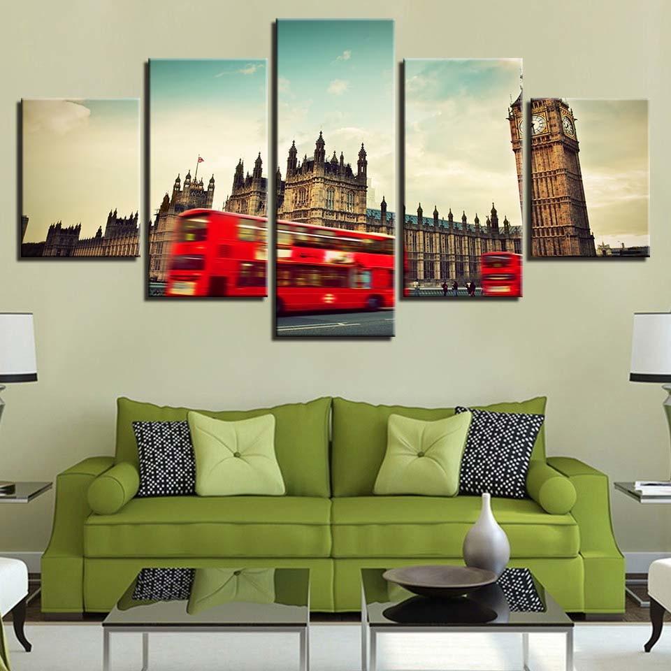 Tower Building 4 – Nature Canvas Wall Art