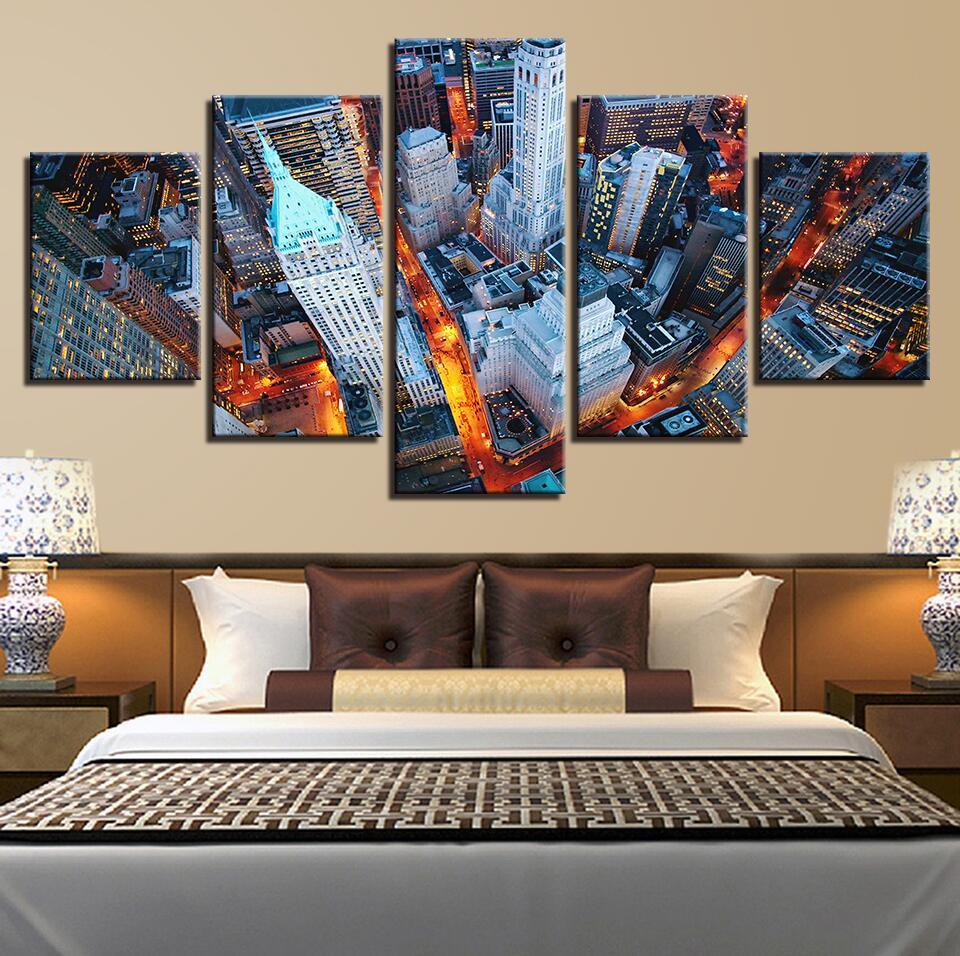 Tower Building – Nature Canvas Wall Art