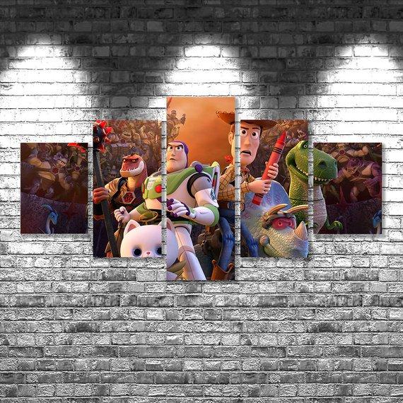 Toy Story 3 – Anime Canvas Wall Art