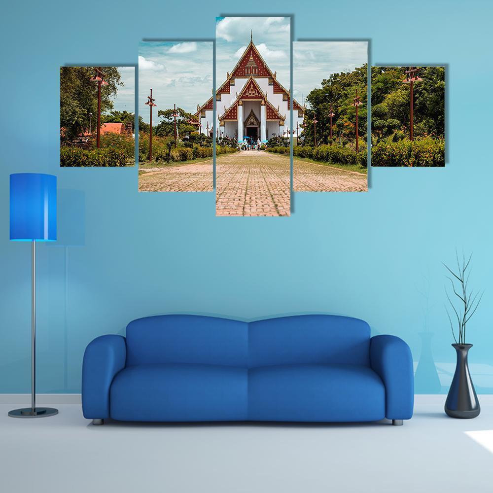 Traditional Thai Buddhist Temple – Religion Canvas Wall Art