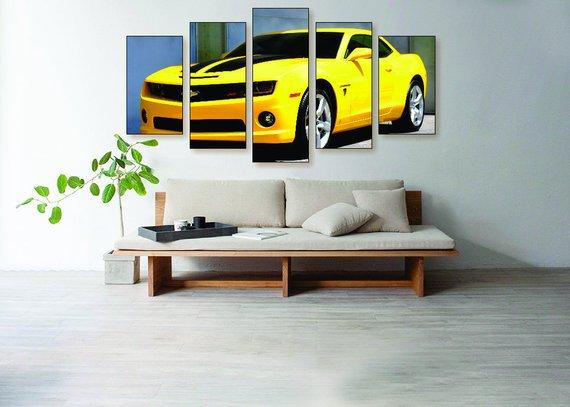 Transformers Camaro – Automative Canvas Wall Art