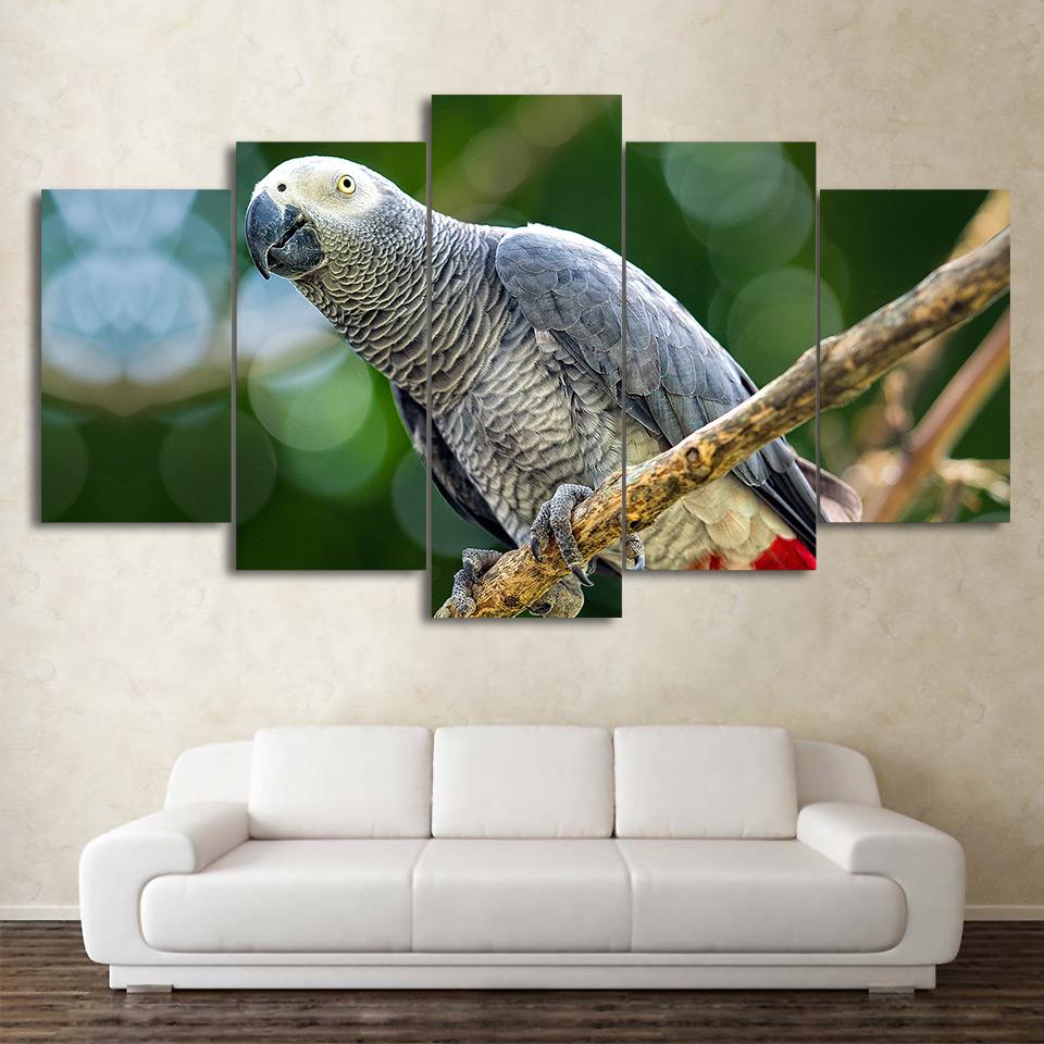 Tree Branches Bird – Animal Canvas Wall Art