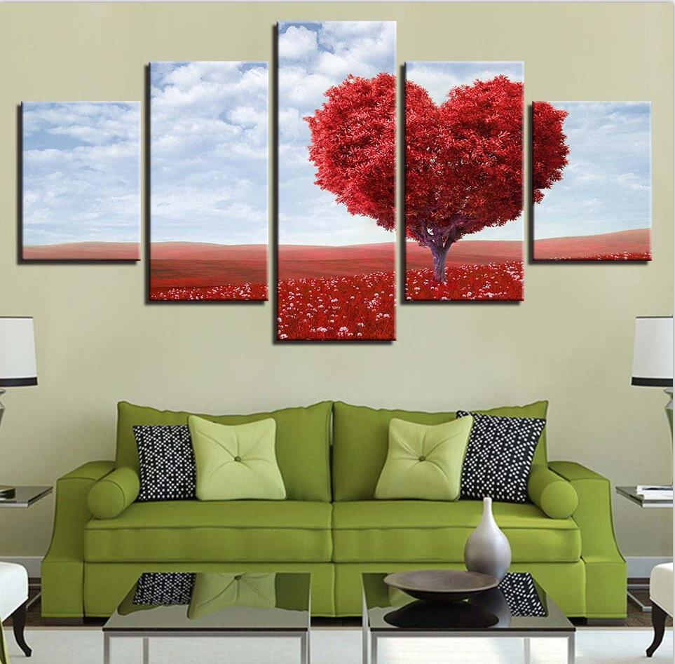 Tree Mountains Forests 1 – Nature Canvas Wall Art